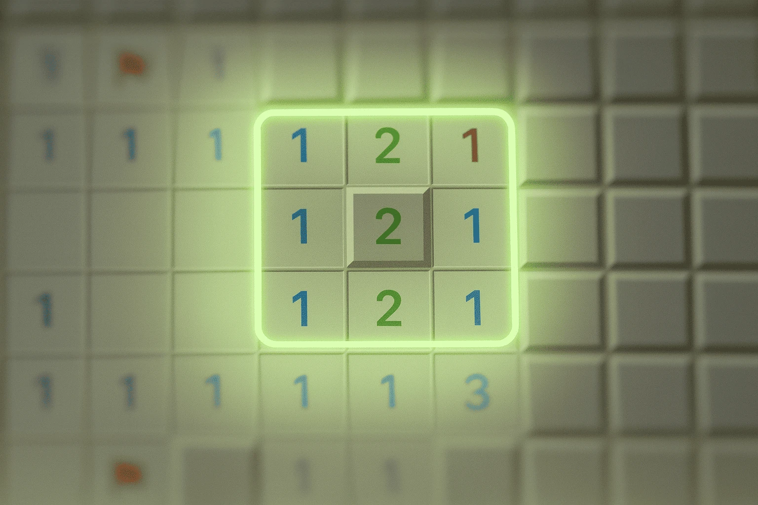 Logic patterns and decision making in Minesweeper